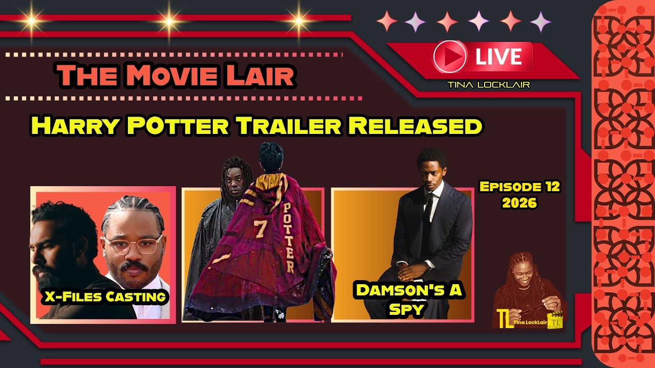 Harry Potter Trailer Reaction | Damson Idris Spy Series | X-Files Casting Duo Complete
