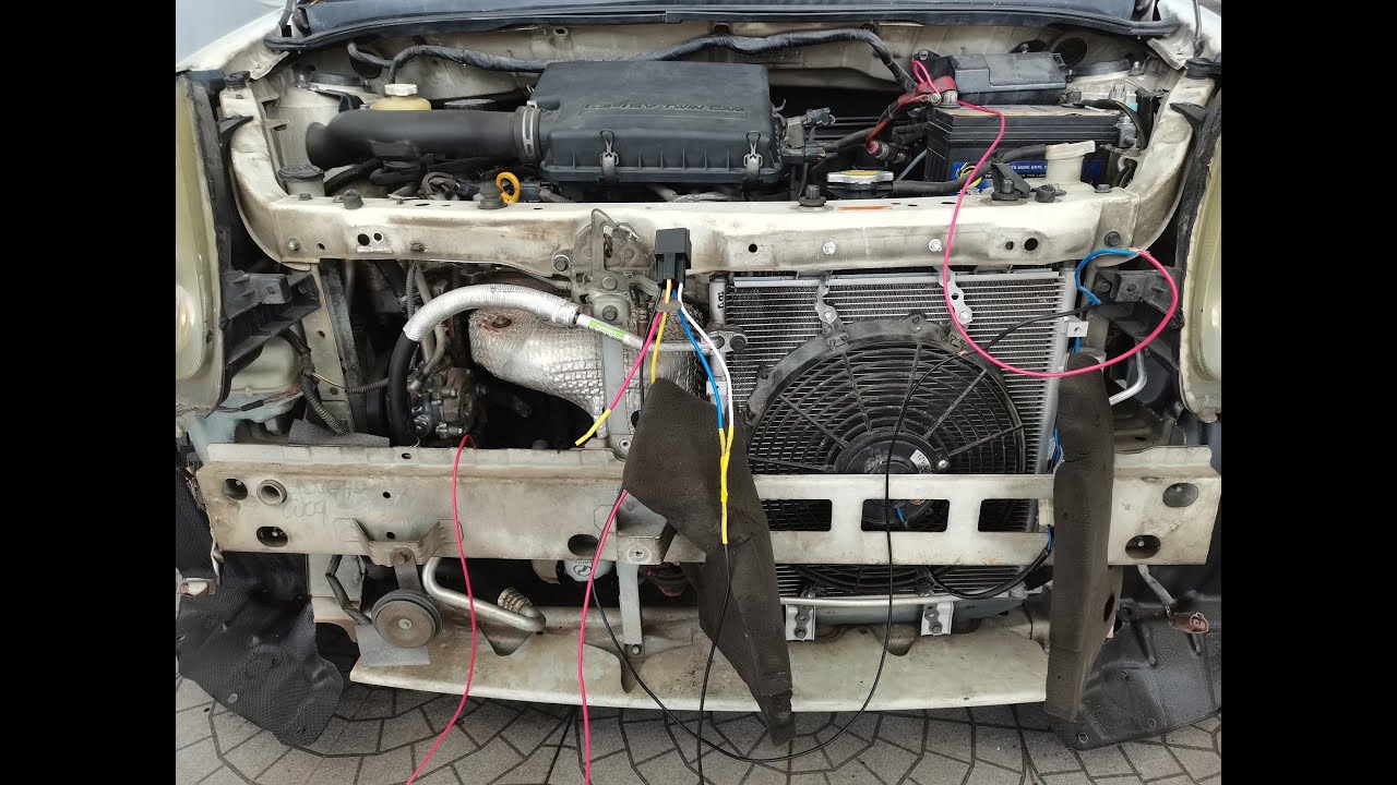 CARA PASANG DAN CARA WIRING KIPAS TAMBAHAN AIR COND PERODUA MYVI