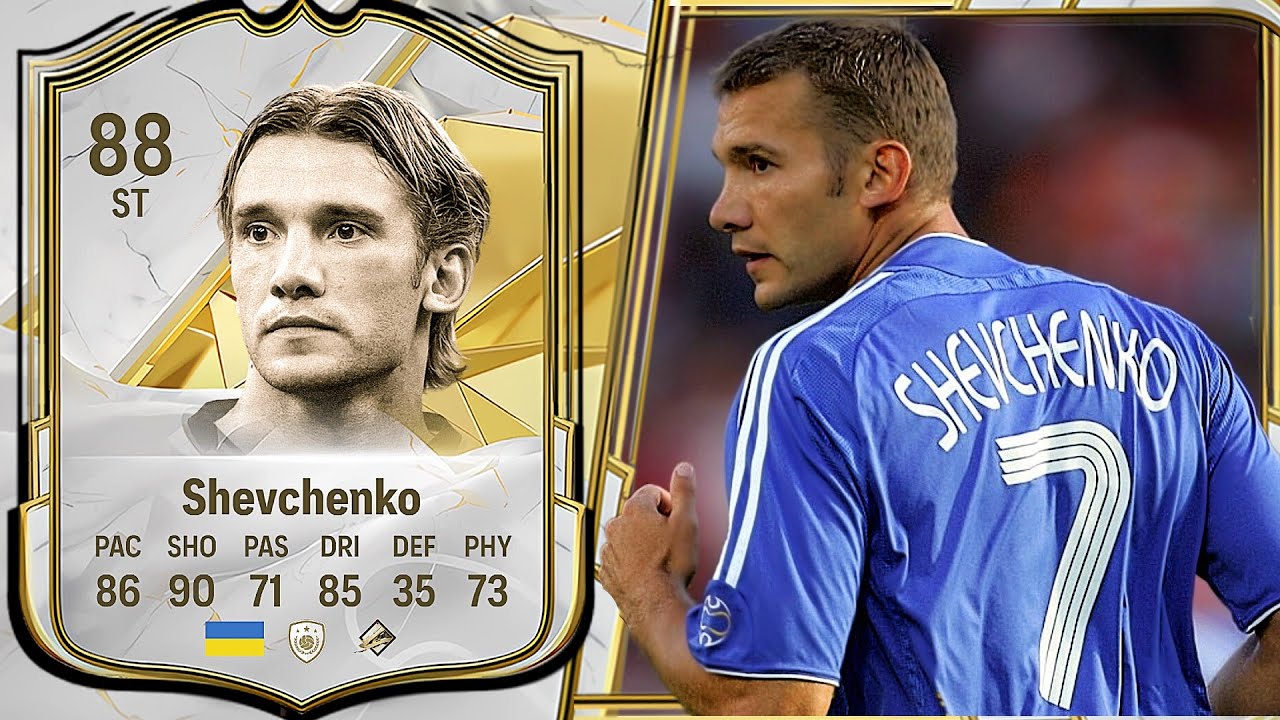 88 Shevchenko Icon Player Review Ea Sports FC 25