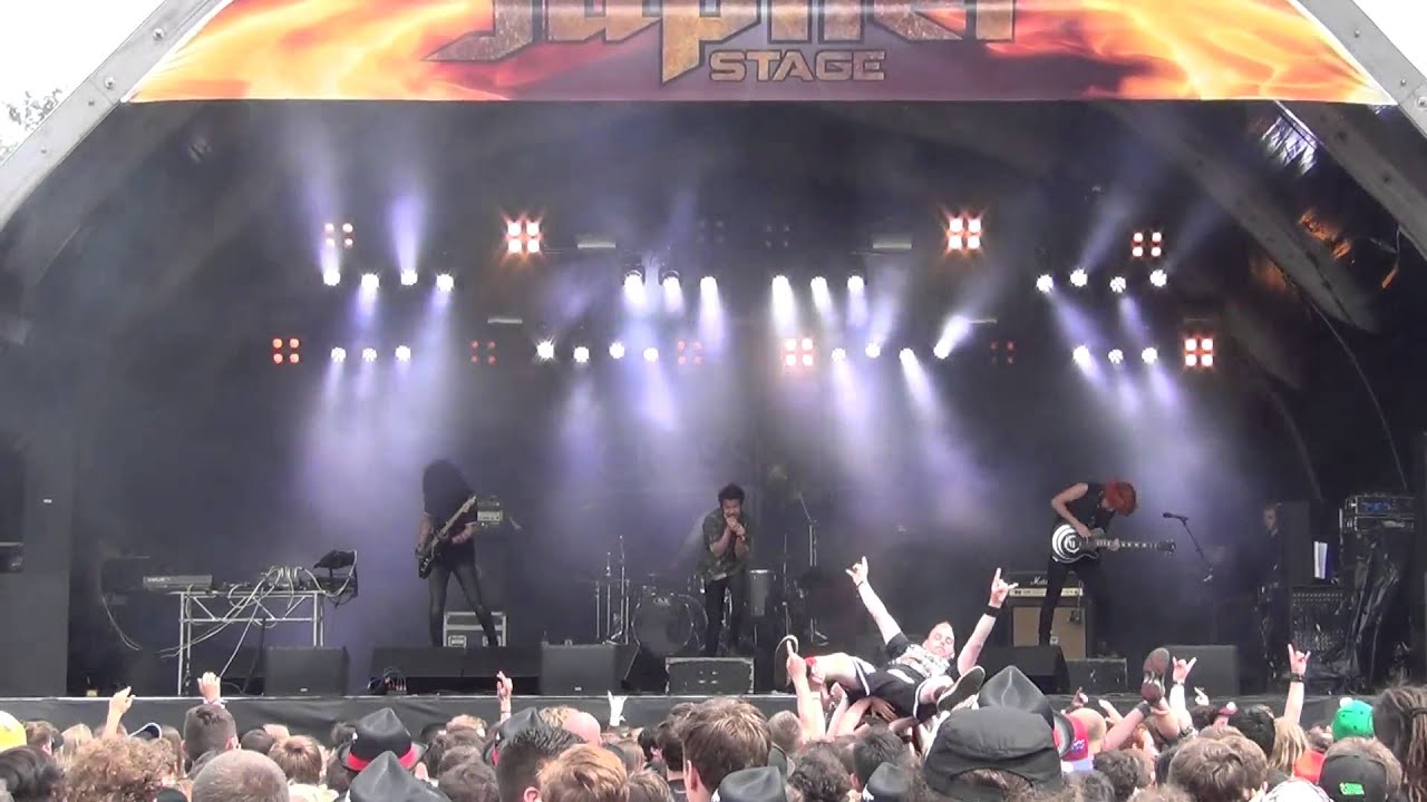 Crossfaith @ graspop 2014