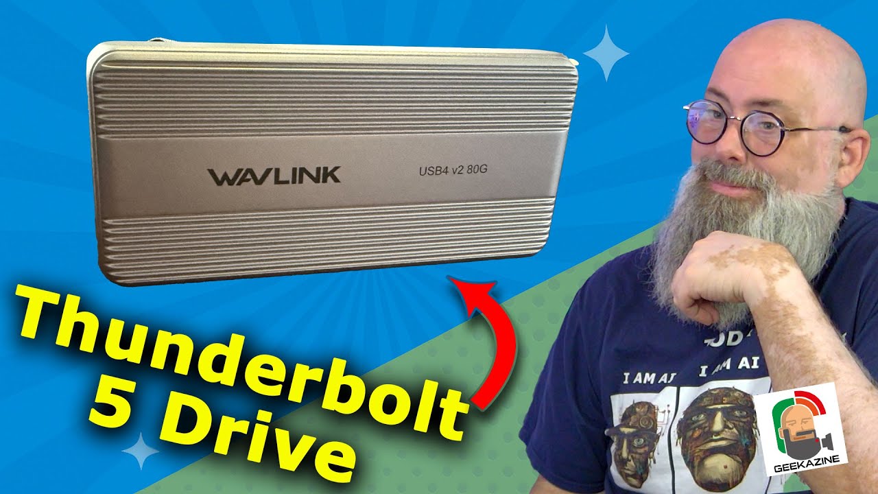 WAVLink 80Gbps NVMe Enclosure with Active Cooling and USB4 Speeds