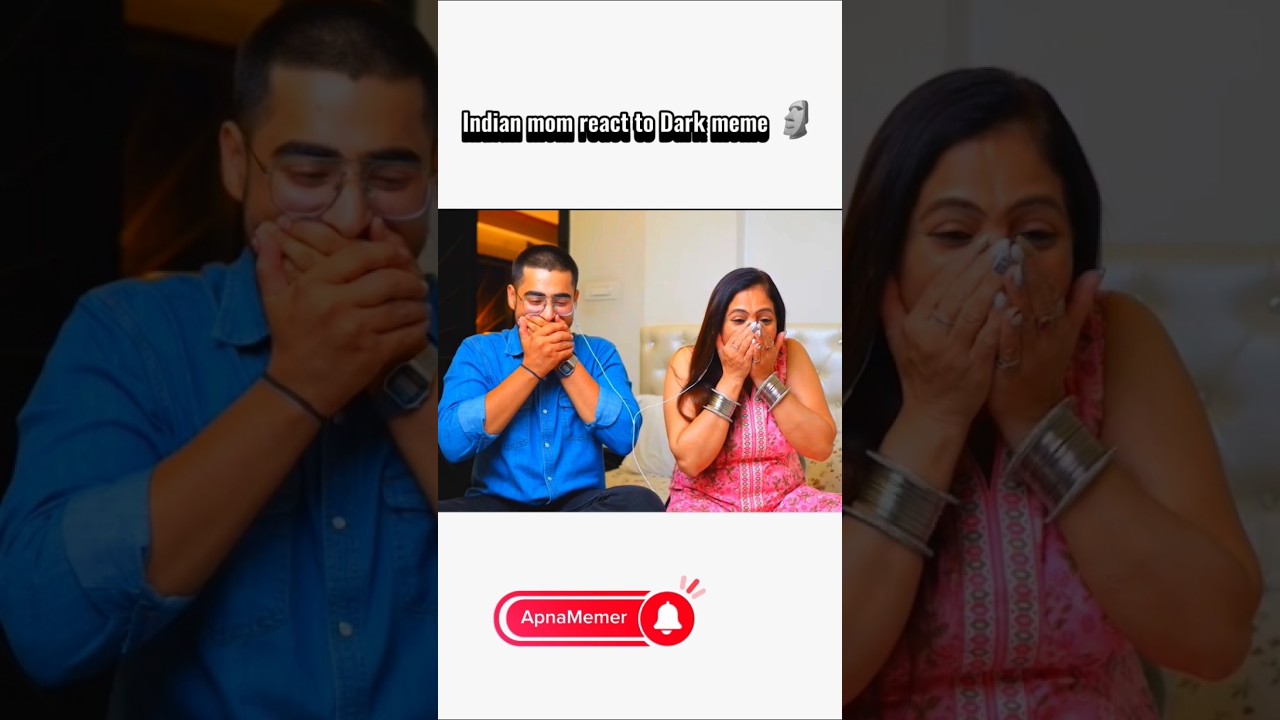 Indian Mom React to Dark meme 🗿