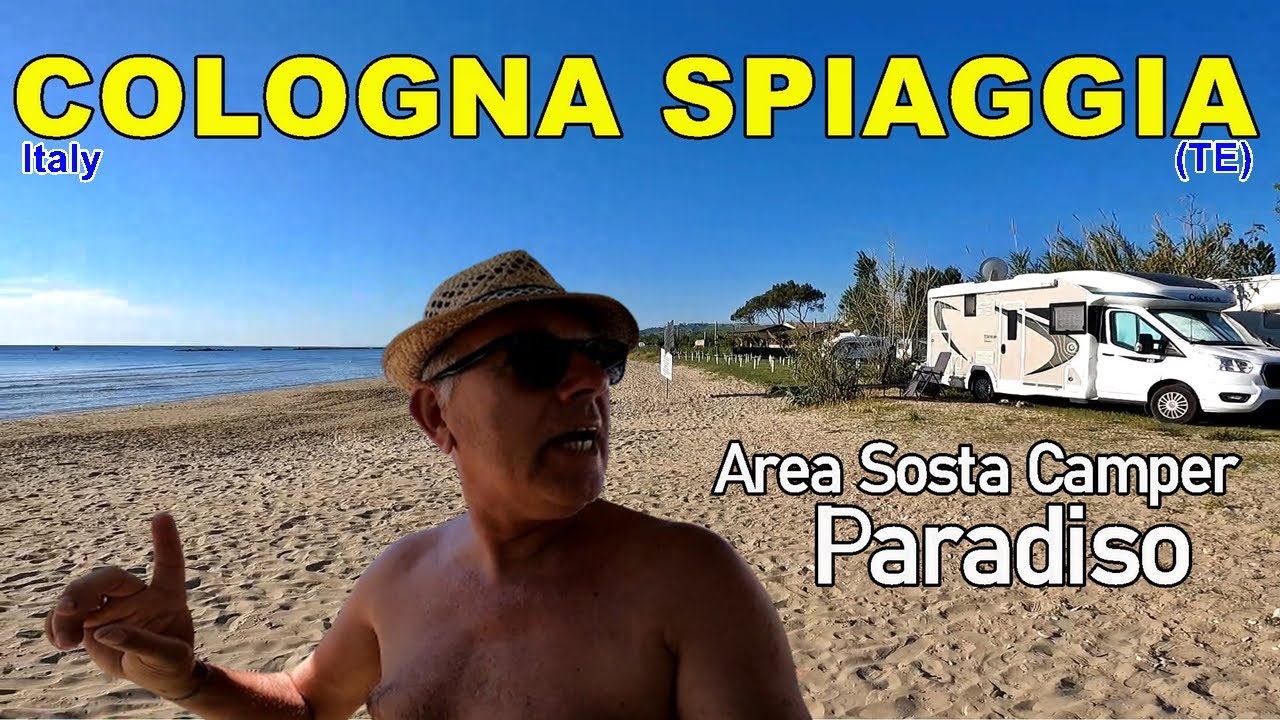 🚚 Cologna Spiaggia (TE) 🧿 Il mare all'interno del Camper ➡ I viaggi con Gulliver