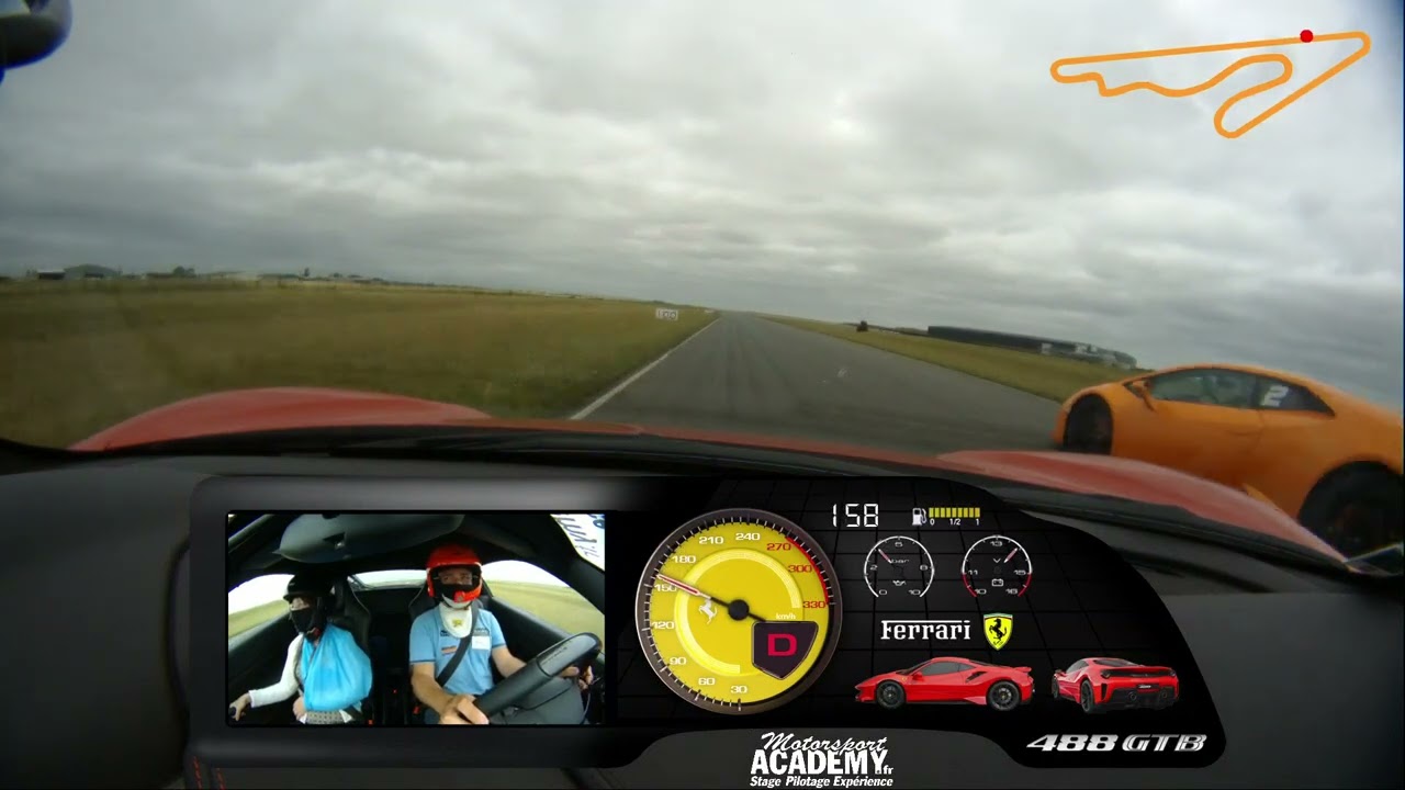Baptême Ferrari 488 GTB