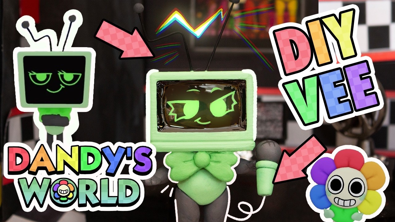 Dandy&rsquo;s World Vee Doll! DIY Art Doll