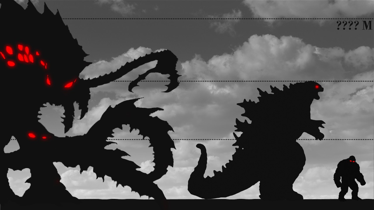 How Big is Godzilla Earth??? | Size Comparison (Monsterverse)
