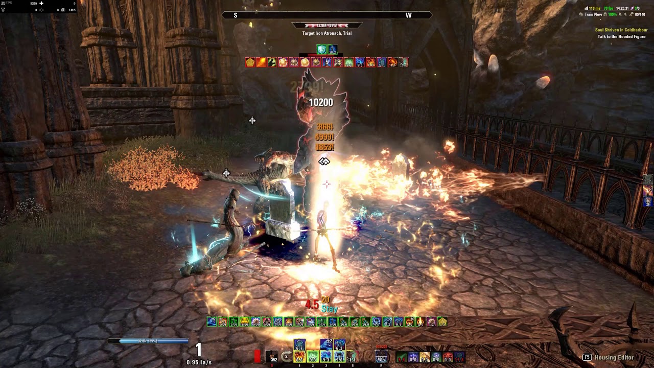 ESO Greymoor Magicka Necromancer EZ Rotation 89.7k