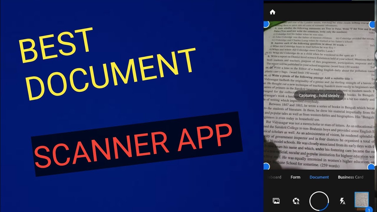 BEST DOCUMENT SCANNER APP MADE IN INDIA | Top Document Scanner app in Hindi
