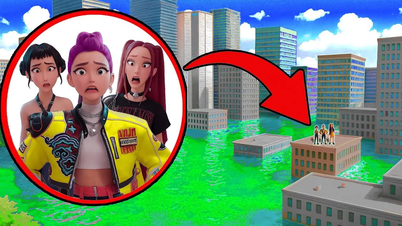 ¿Pueden SOBREVIVIR las KPOP DEMON HUNTERS a la CIUDAD de ÁCIDO?