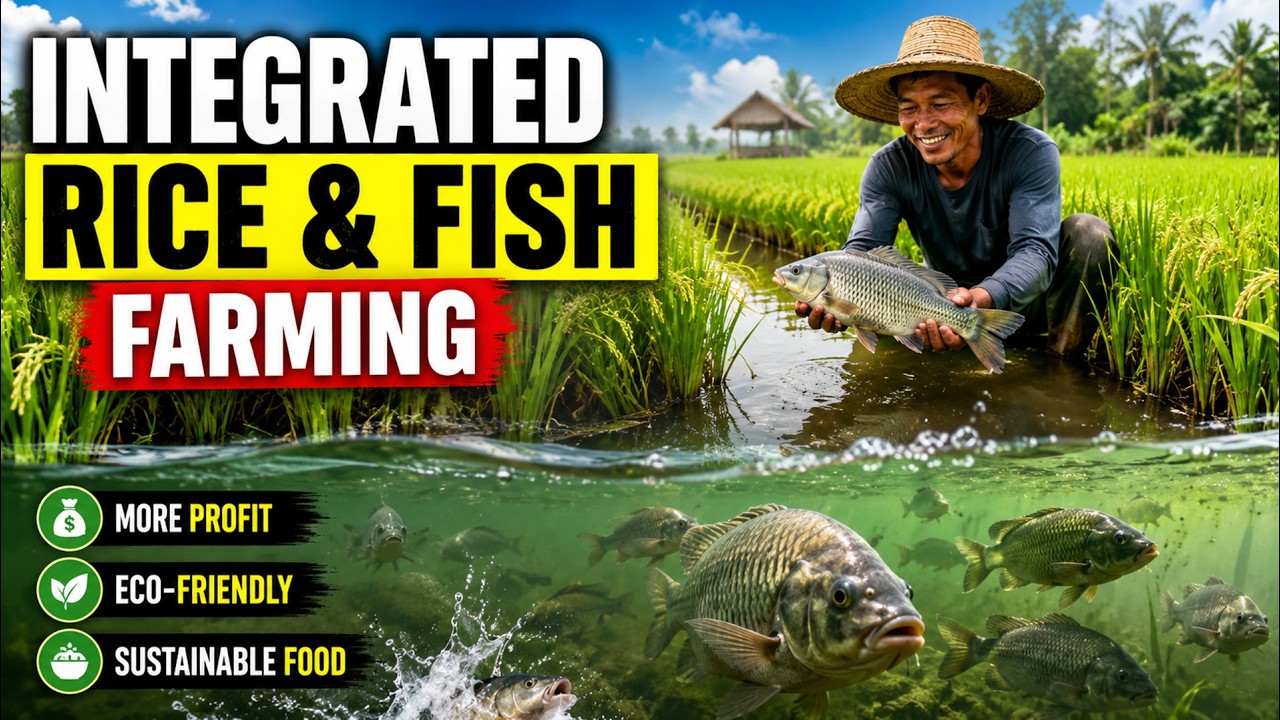 Integrated Rice and Fish Farming | RICE FISH FARMING