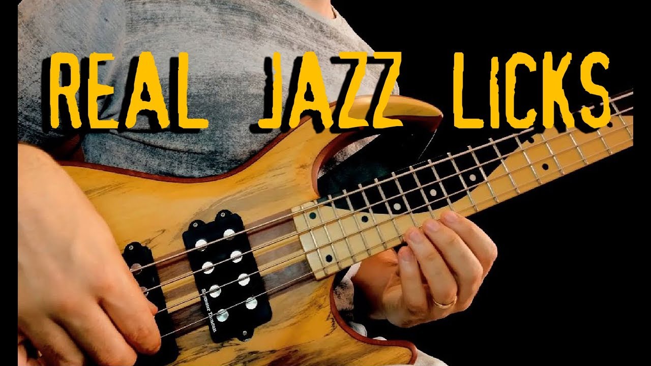 2 AMAZING JAZZ LICKS FOR BASS // Bebop Lesson