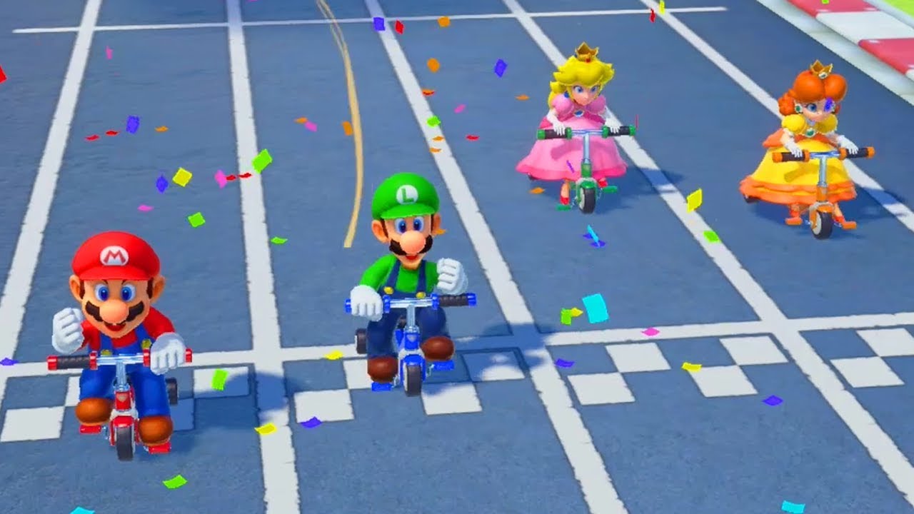Super Mario Party - All Skill Minigames (2 Players)