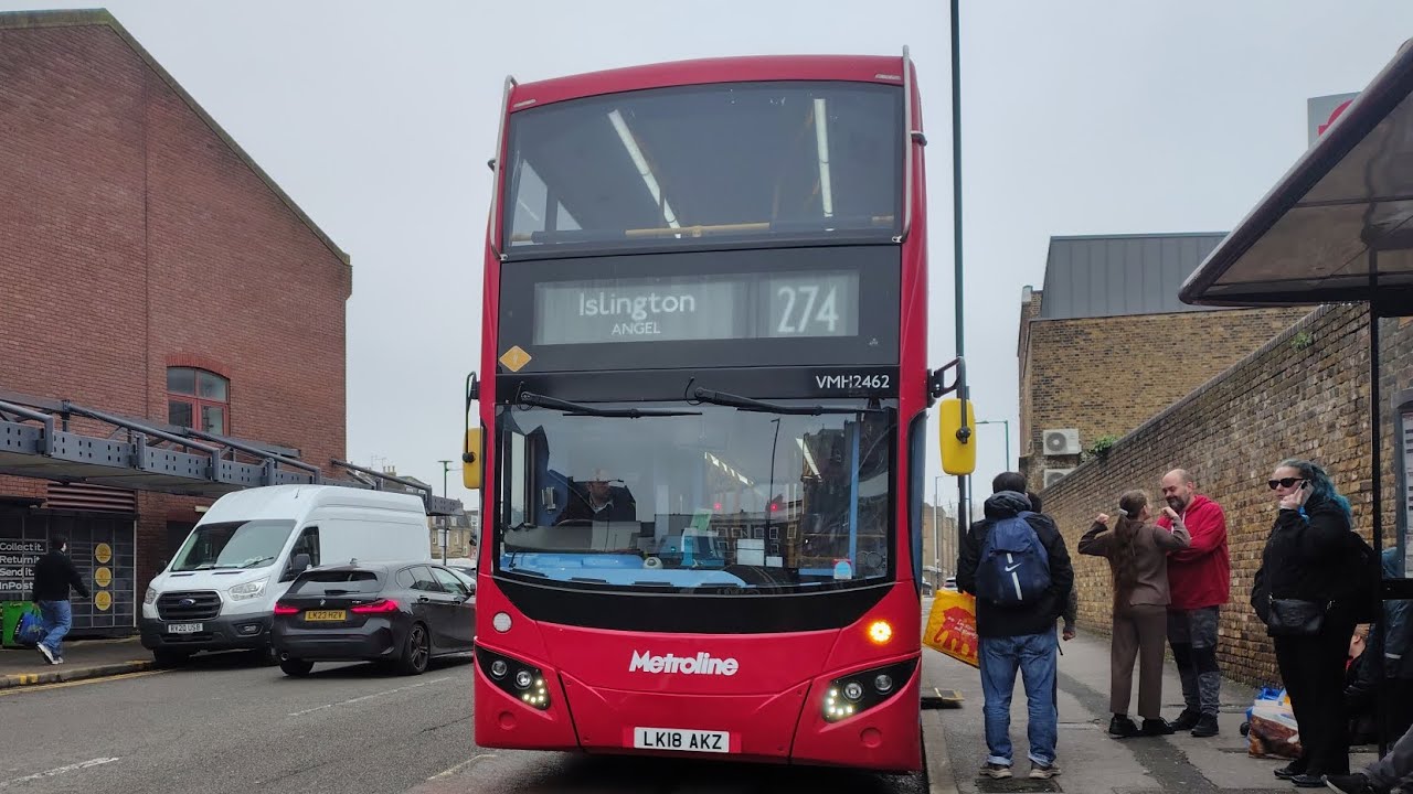 *DIVERSION + COOLING FAN* journey on 274 | MCV evoseti | metroline | LK18AKZ 