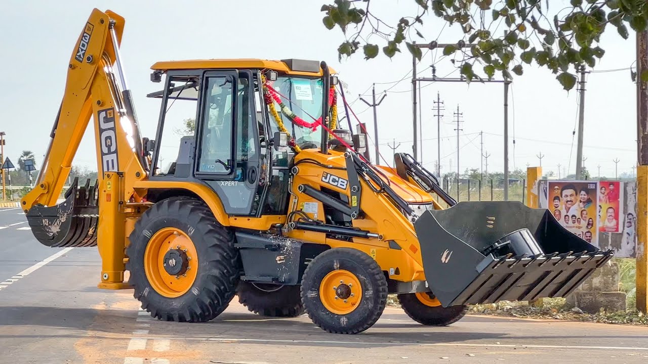 New JCB 3DX plus First Time Making Pond for Fish Farm in Started with the Pooja | jcb video