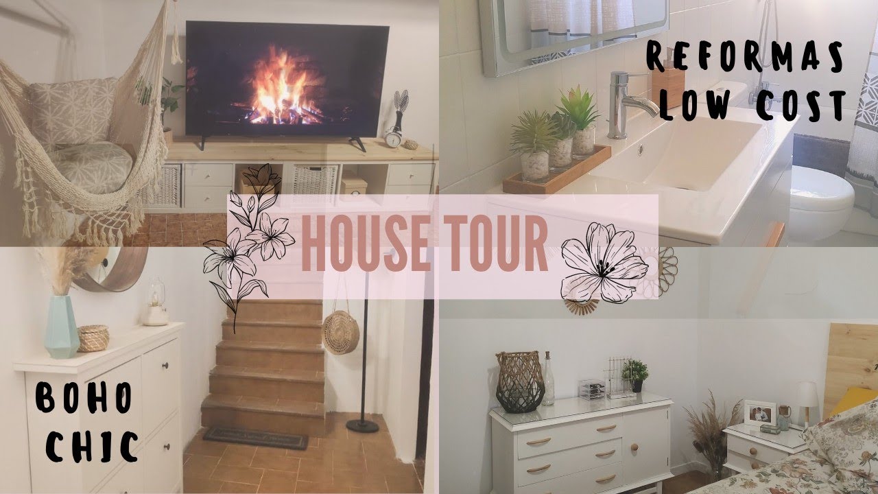 HOUSE TOUR 🏡 || OS ENSEÑO MI CASA || BOHO CHIC🌺 (actualización)