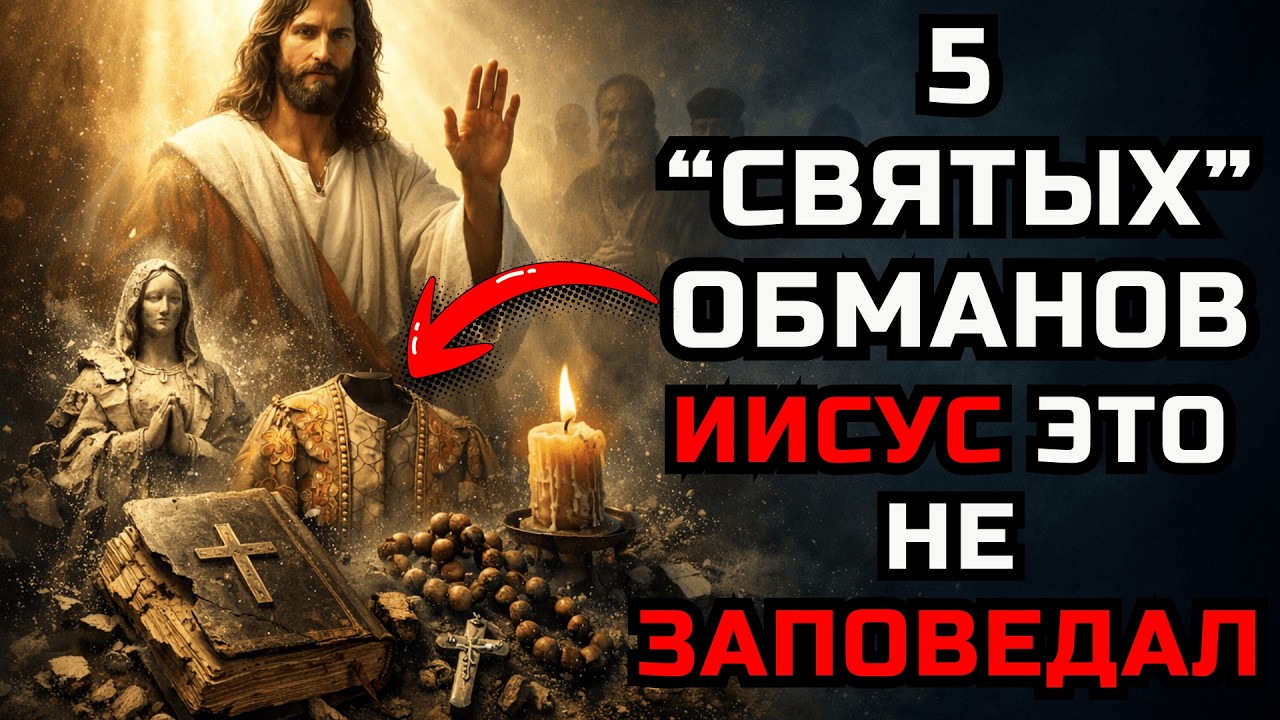 5 “святых” практик, которые Иисус НЕ заповедовал