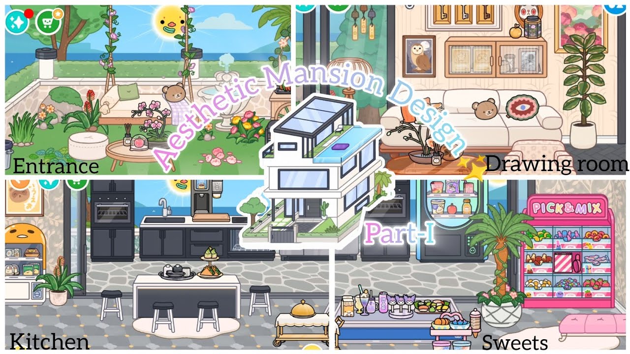 AESTHETIC MANSION DESIGN ✨️🫶🏻 PART-I 