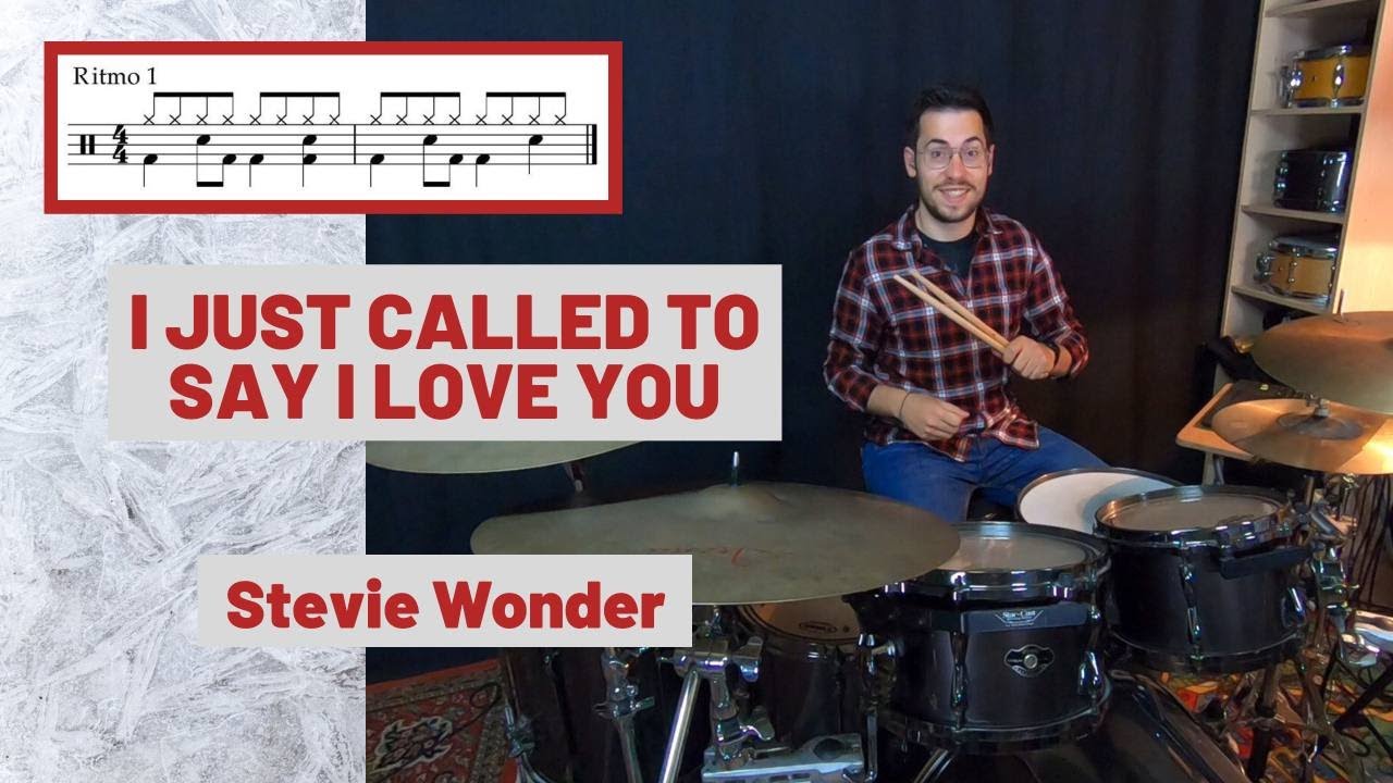 🥁I JUST CALLED TO SAY I LOVE YOU - Stevie Wonder (DRUM COVER) BATERÍA