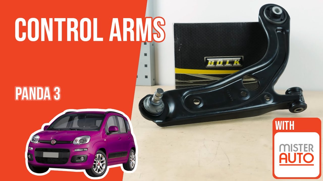 How to replace the control arms Panda mk3 🚗