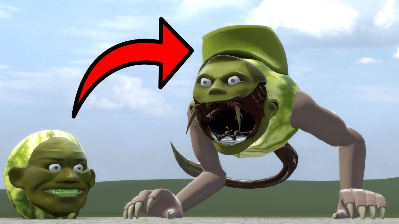 I MADE LIN GANG MELON INFECTED BY ZOOCHOSIS PARASITE In Garry's Mod