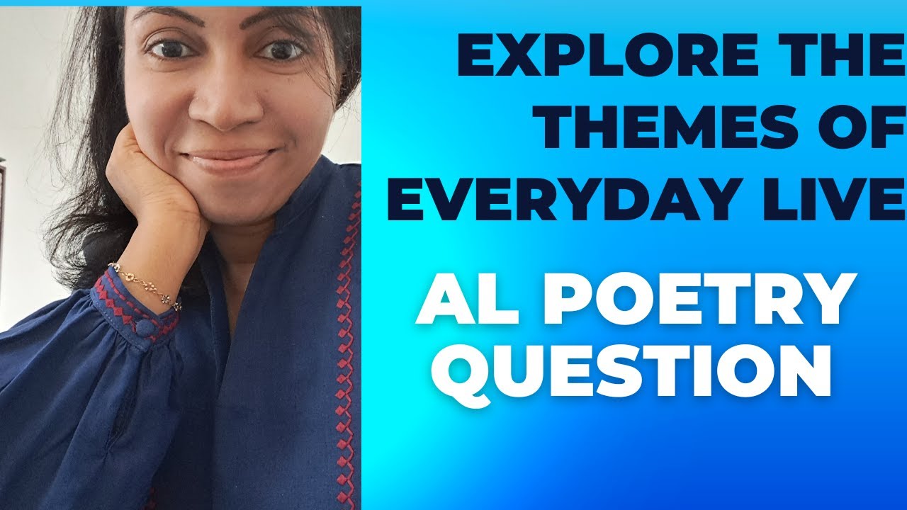 A/L English Literature - Poetry Question Discussion