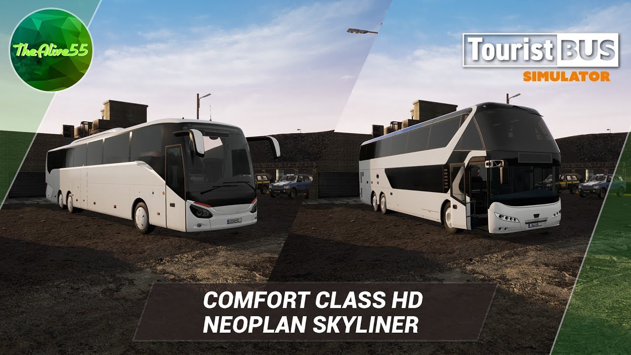 [TOURIST BUS SIMULATOR] ОБЗОР NEOPLAN SKYLINER И SETRA 515-519