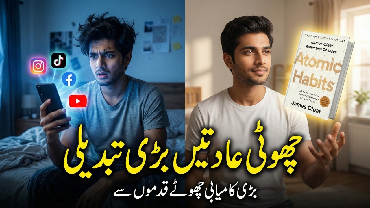 How Small Habits Change Life | Atomic Habits Explained in Urdu Hindi