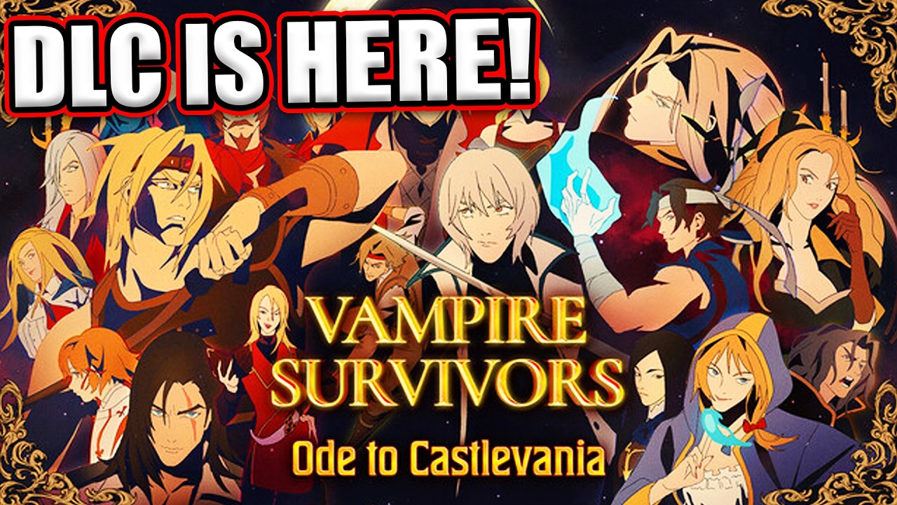 The CASTLEVANIA DLC is finally here! | Vampire Survivors Ode to Castlevania
