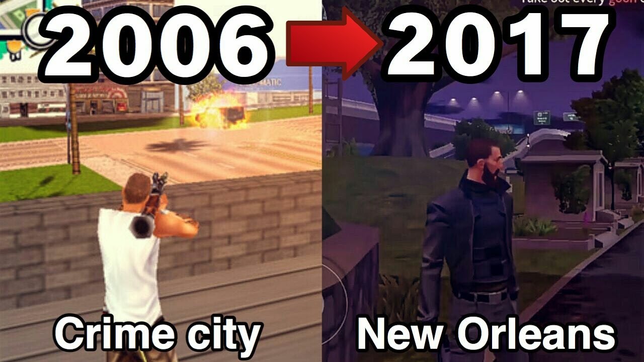 Gangstar New orleans vs Gangstar Crime City (Graphics Comparison)