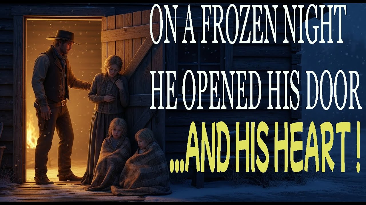 On a frozen night, he opened his door — and his heart!