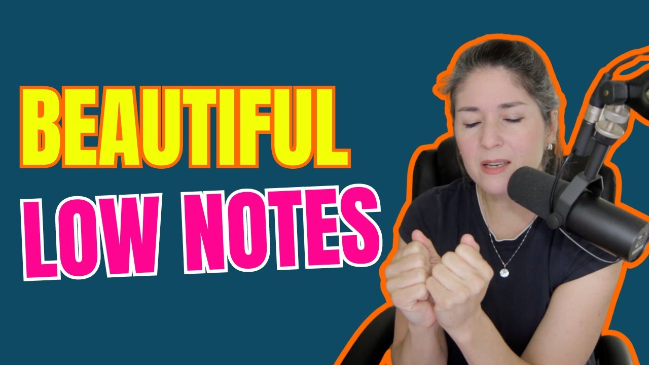 How to Sing Beautiful Low Notes - Velvety Voice