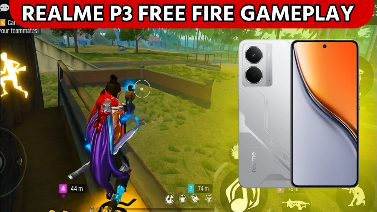 Realme P3 FREE FIRE gameplay 120 fps 🔥 || Dizo Gamer