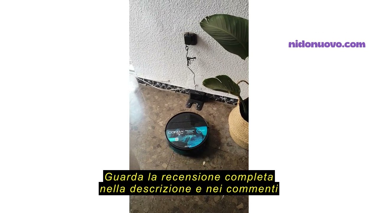 Recensione del Cecotec Robot Aspirapolvere con Navigazione Giroscopica e App Conga M10 X-Treme. 2000
