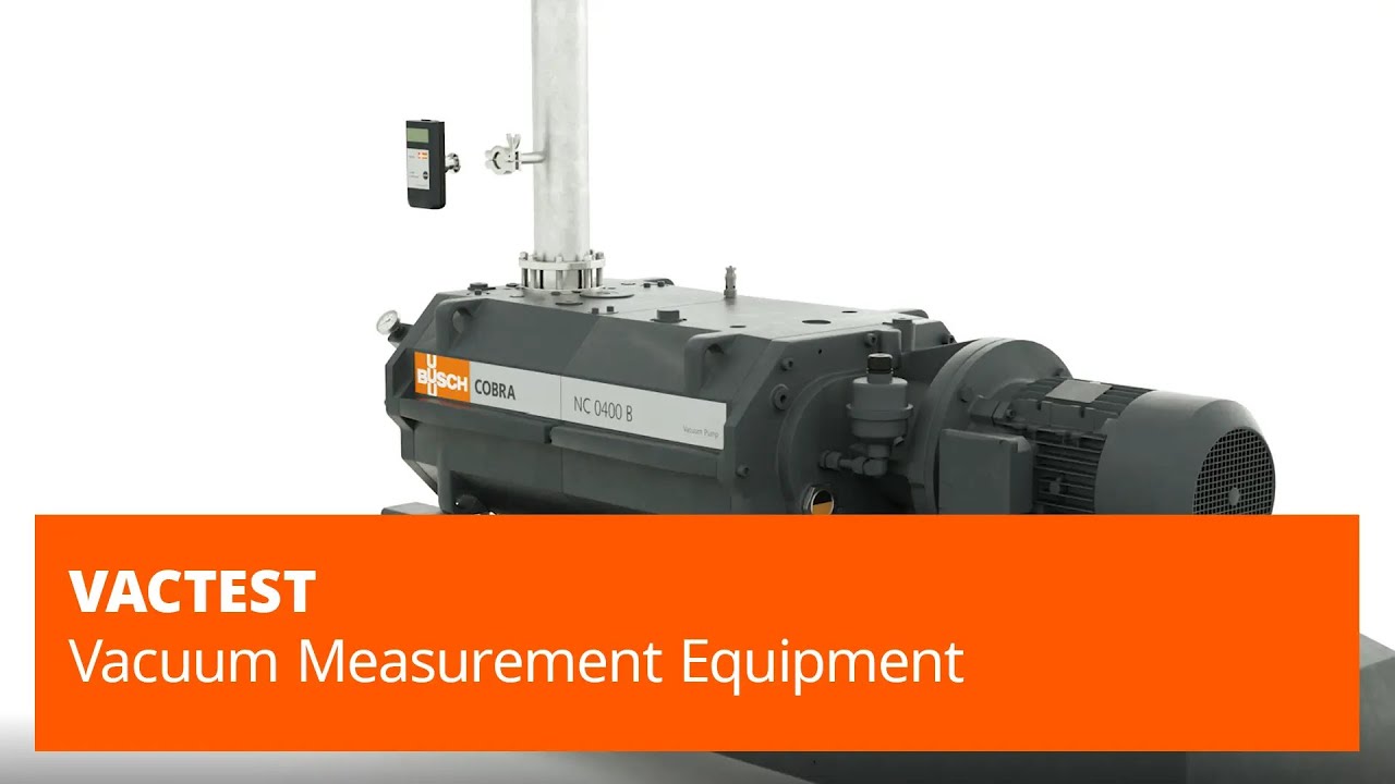Вакуумное измерительное оборудование серии VACTEST &mdash; Busch Vacuum Solutions