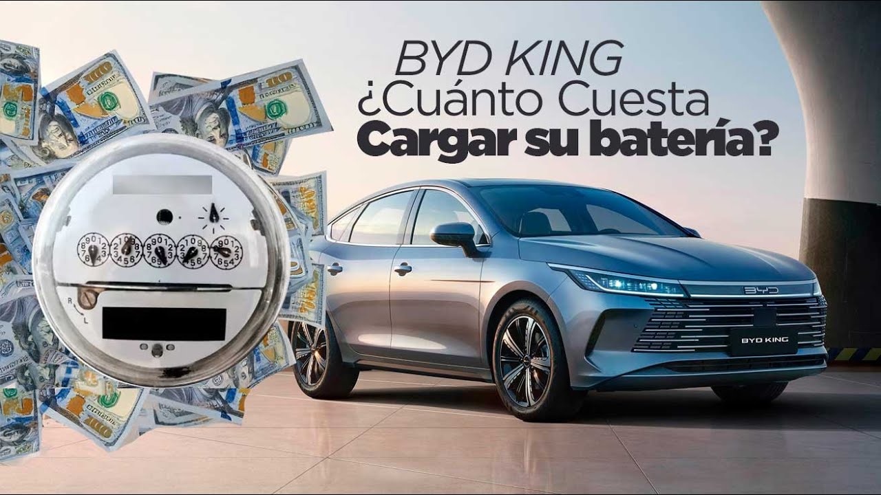 ¿Cuánto cuesta cargar un BYD King?  VS un tanque de gasolina  ¡Te vas a sorprender! | George Floréz