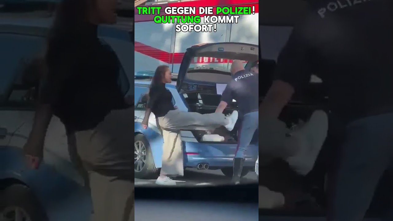 Kontrolle geht SCHIEF! Polizei reagiert mit Festnahme!