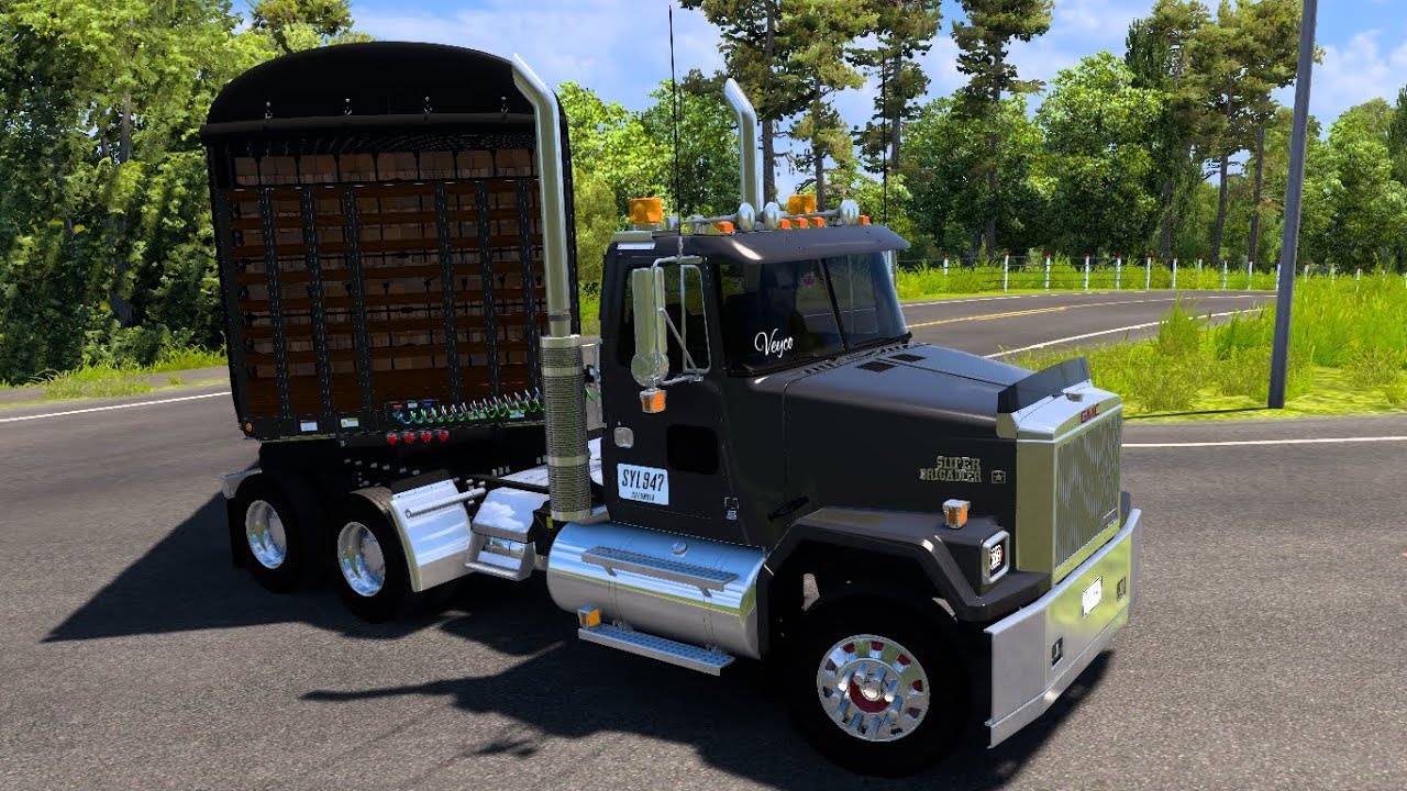 GMC SUPER BRIGADIER🔥🔥| CUMMINS BIG CAM 400🚨🚨| American Truck Simulator