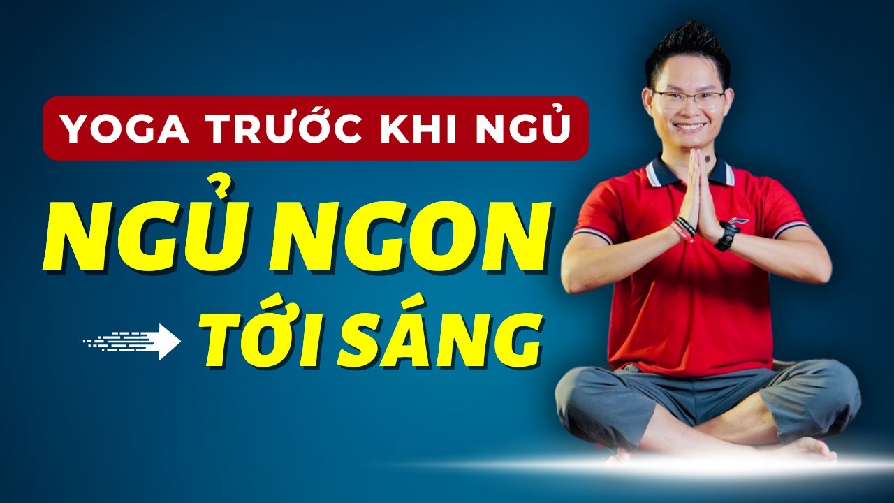 Yoga Trước Khi Ngủ, Tập Thử 5 Phút Ngủ Ngon Tới Sáng | Kim Ba Yoga