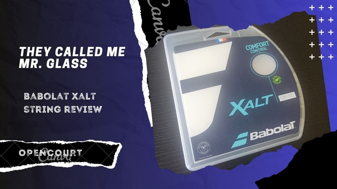 Новая инновационная струна от Babolat — обзор Babolat Xalt