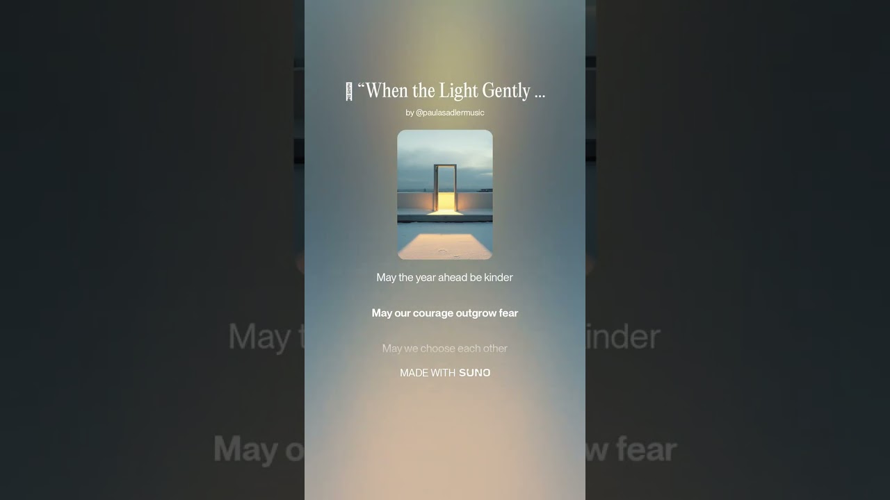 🎶 When the Light Gently Returns | End-of-Year Reflection Song (URF Original) 12-28-2025