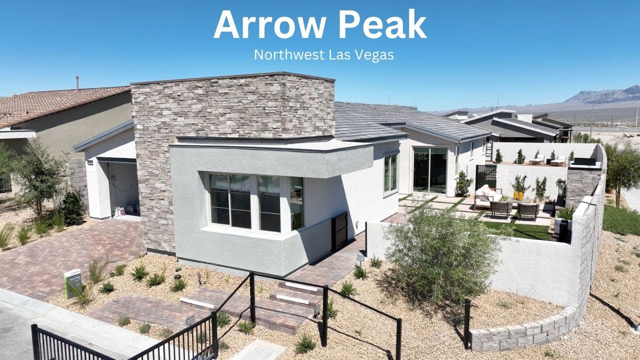 Luxury Single Story Homes For Sale Northwest Las Vegas | Arrow Peak by Tri Pointe Homes - $550k+