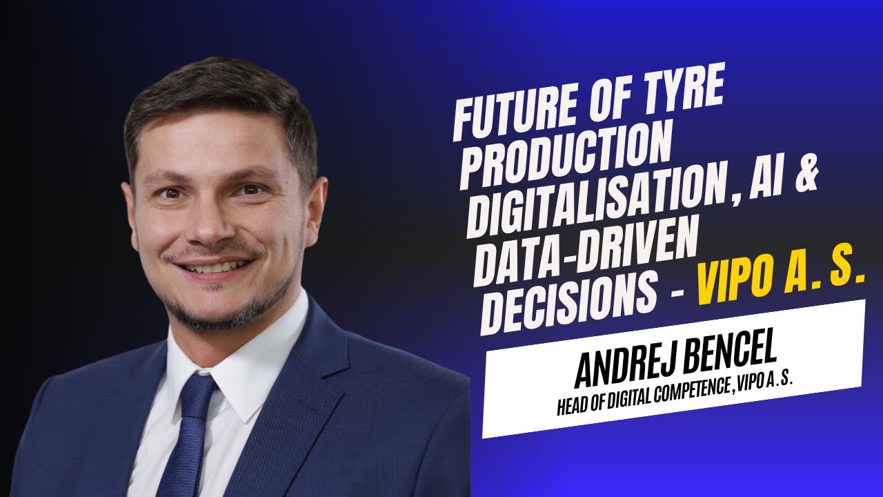 Future of Tyre Production Digitalisation, AI & Data-Driven Decisions | Interview With Andrej Bencel