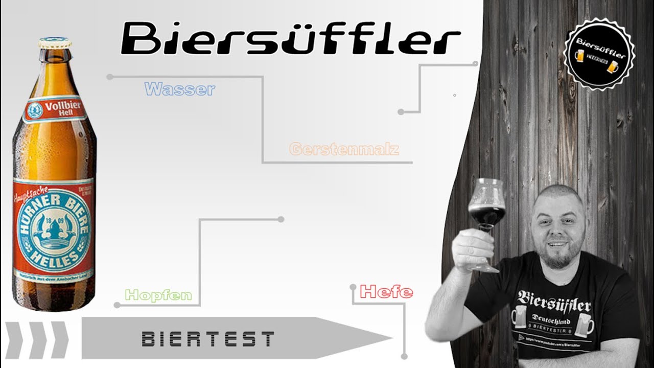 Biertest - H&uuml;rner Urbr&auml;u Hell