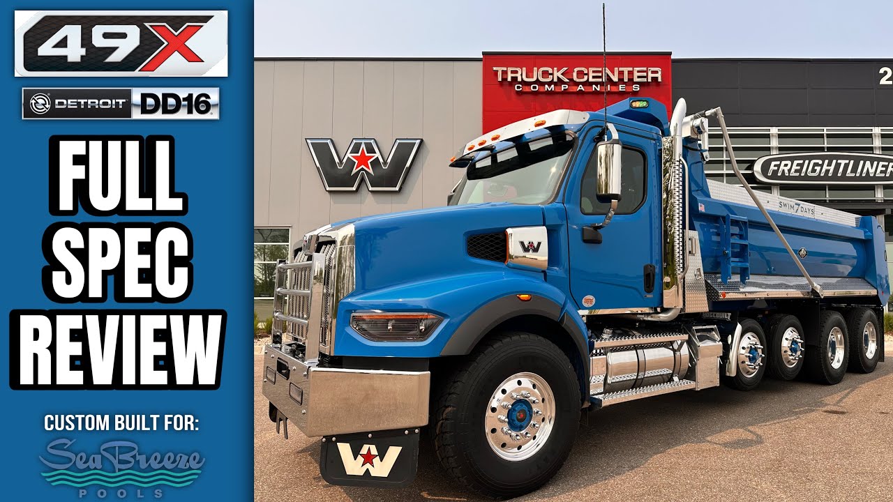 You NEED TO SEE THIS Western Star 49X… BEFORE You spec your own. THIS IS HOW YOU SPEC A DUMP TRUCK!!