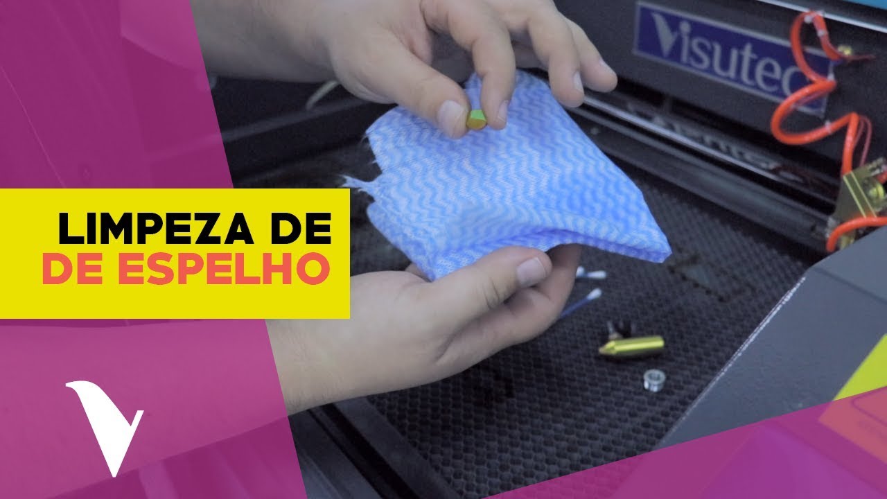 Multivisi | Visutec | Aprenda a limpar os espelhos da Router Laser Visutec