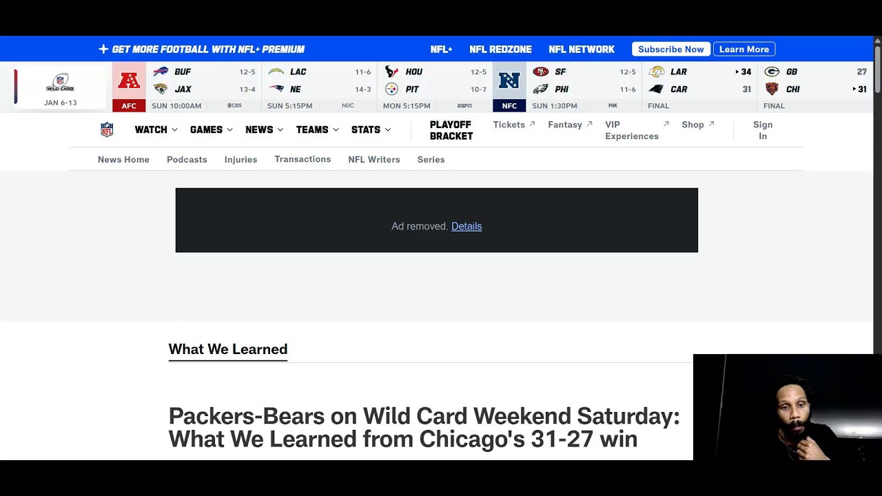 All Day | Super Saturday Wildcard Weekend