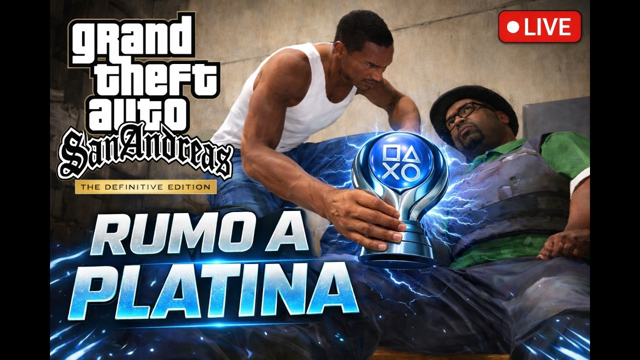PLATINANDO GTA SAN ANDREAS DEFINITIVE EDITION  (PS5 Pro)