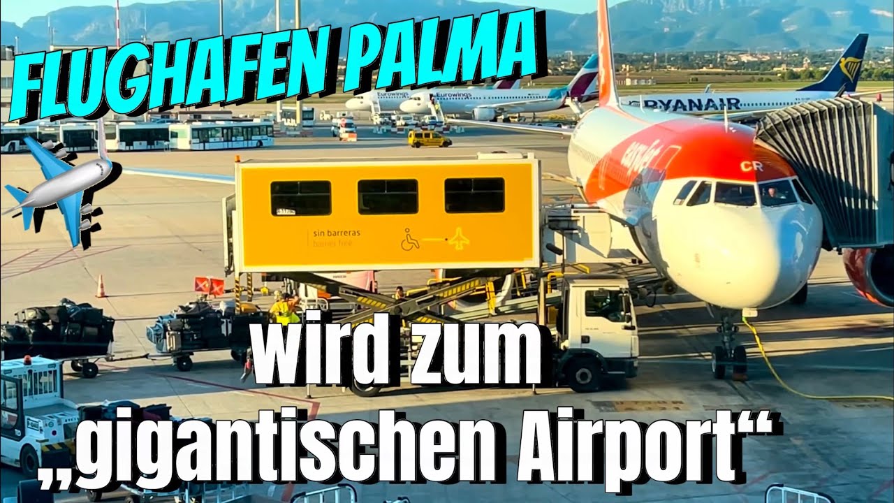 Palma de Mallorca AIRPORT-Umbau Flughafen & FLUG nach BERLIN🌴✈️Flight Report island #mallorca #vlog