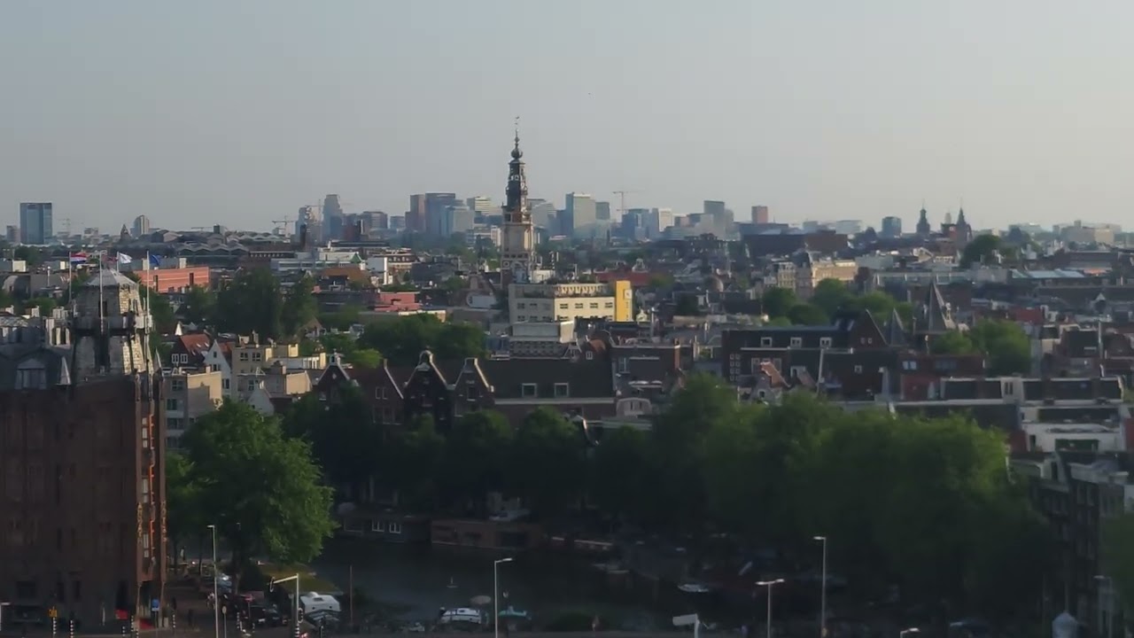 Amsterdam skyline