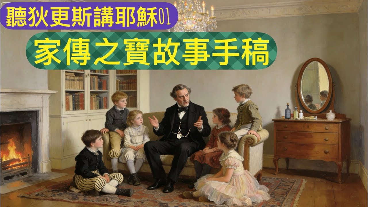 豆豆說故事《聽狄更斯講耶穌》01｜家傳之寶故事手稿｜萬王之王｜粵語兒童故事小說